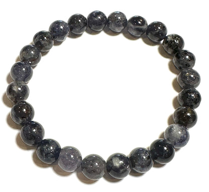 Iolite 8 mm Mala Bracelet #MALA04