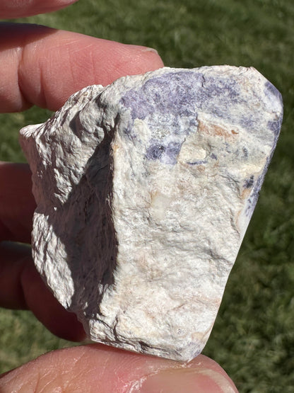 Tiffany Stone Polished Face Nugget with Purple Lavender and Blue Matrix NC7974