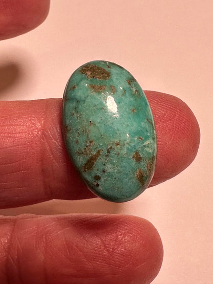 Iranian Turquoise Cabochon 14 x 21 mm #CAB7932
