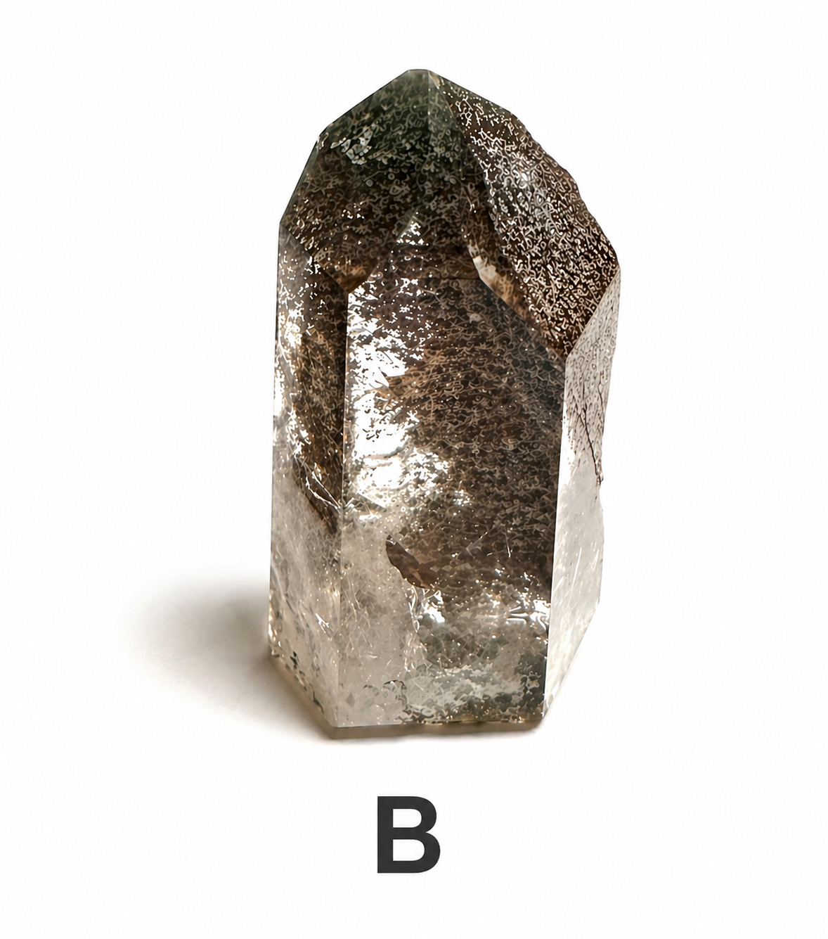 Garden Quartz with Lepidolite Inclusions – Brazil Item #NC7809A–C