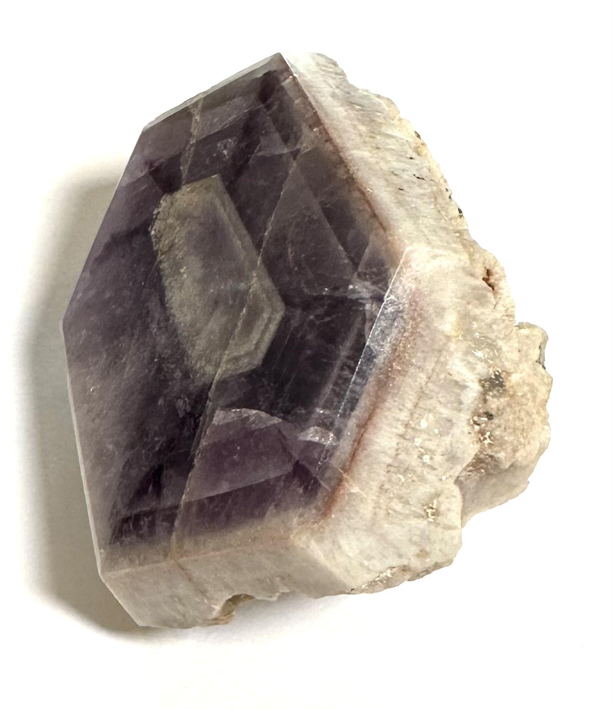 Natural Trapiche Amethyst from the Amazon 2 x 1/1/2" #NC7903