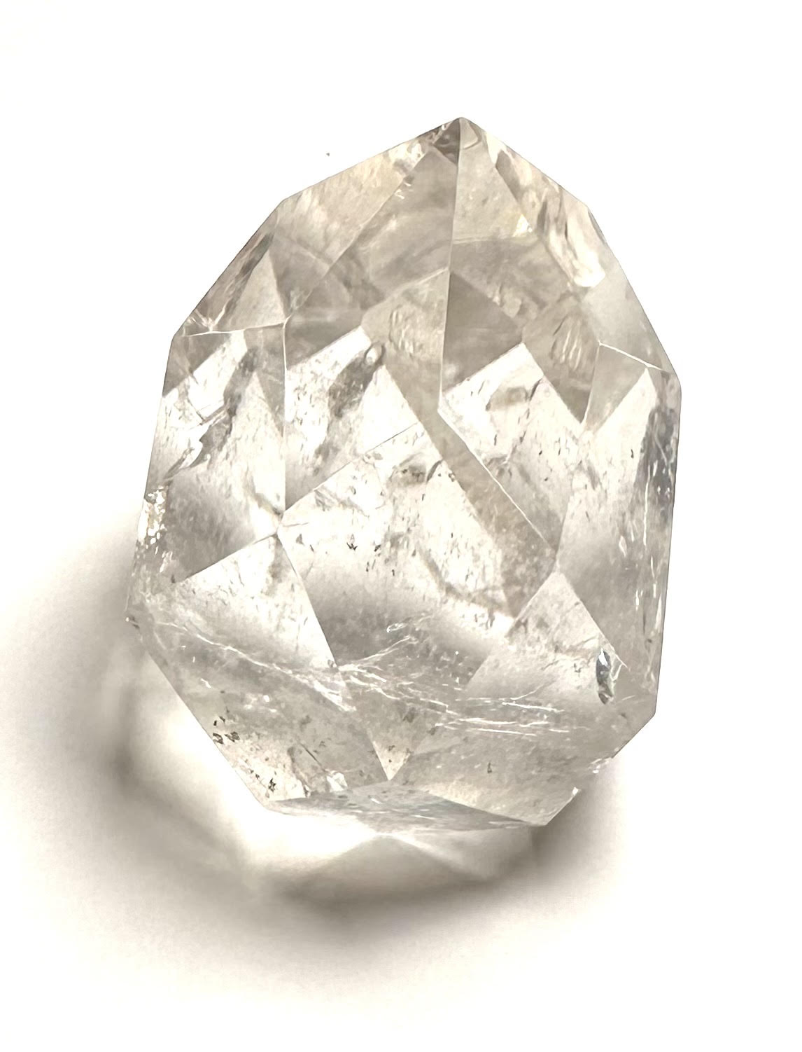 Faceted Crystal Teardrop Towers Deal – Brazilian Quartz Parcel – 824g (9 Pieces) - WHOLE 05