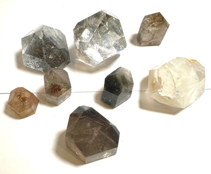 Wholesale Lodolite Quartz Parcel – 544g Natural Garden Quartz (8 Pieces) #Whole01