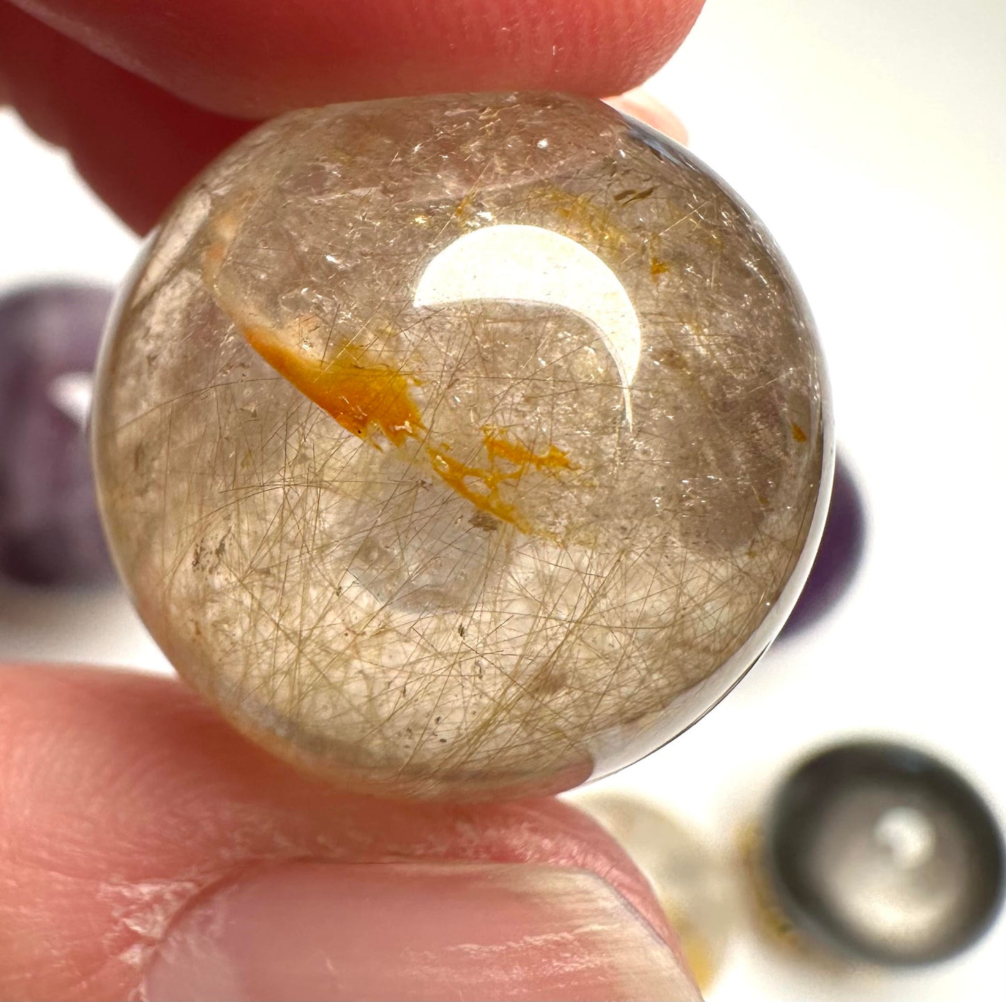 Wholesale Mini Sphere Lot – 10 Piece Collection – Rare Crystal Mix – WHOLE07