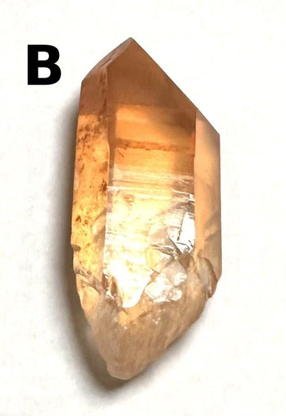 Brazilian Tangerine Quartz Points NC7727