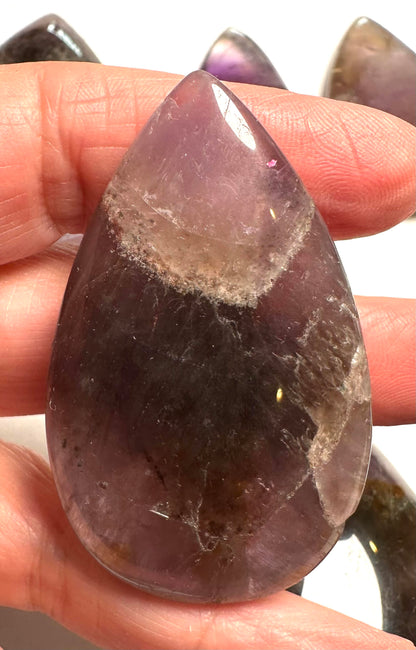 Genuine Brazilian Super 7 Teardrop Palm Stone NC7726
