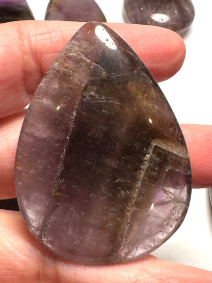 Genuine Brazilian Super 7 Teardrop Palm Stone NC7726