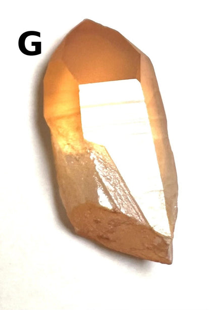 Brazilian Tangerine Quartz Points NC7727