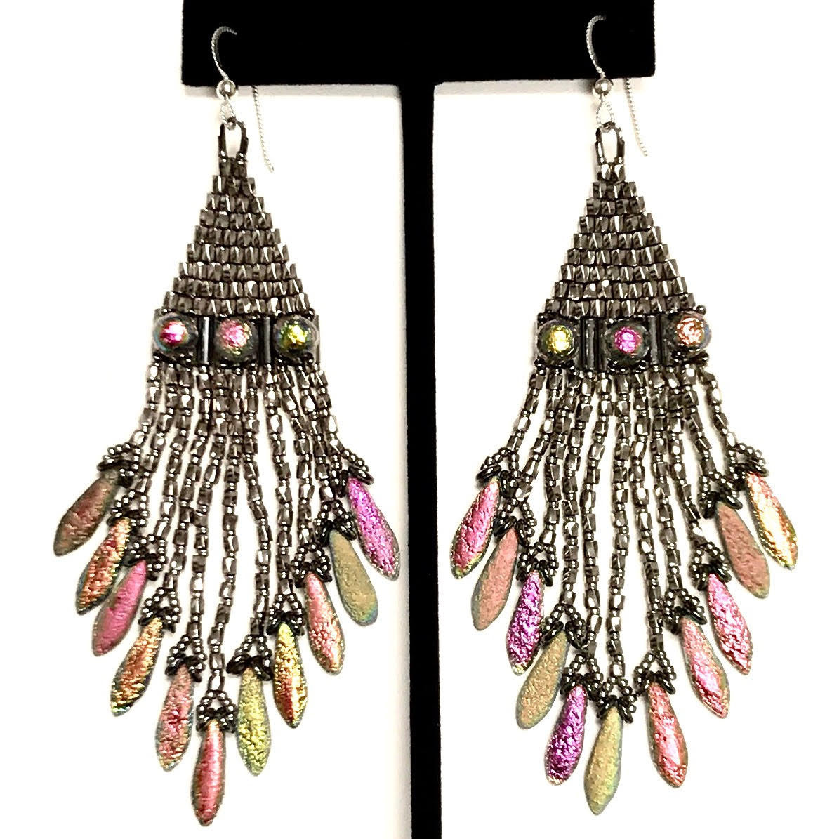 Boujee Boho Chic Earring Kit-Designed By Maggie Roschyk-Full Vitrail (