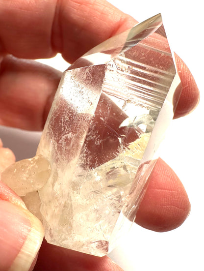 Lemurian Quartz Tower with Manifestation Crystal – 26 x 48 mm NC7738