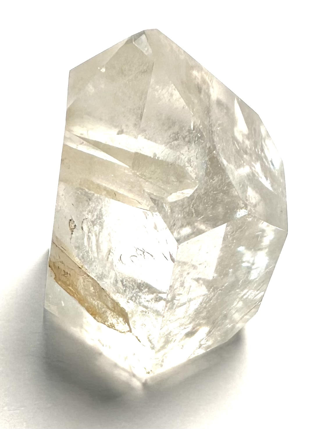 Lemurian Quartz Fully Polished Tower with Multiple Manifestations (28 x 55 mm) – NC7339
