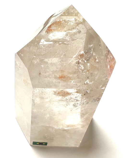 Lemurian Quartz Tower with Multiple Manifestations and Rainbow - 2.5 x 4" NC7347