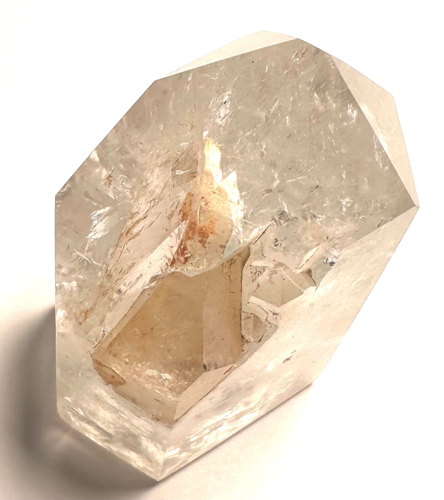 Lemurian Quartz Tower with Manifestation Crystal – 38 x 60mm NC7740