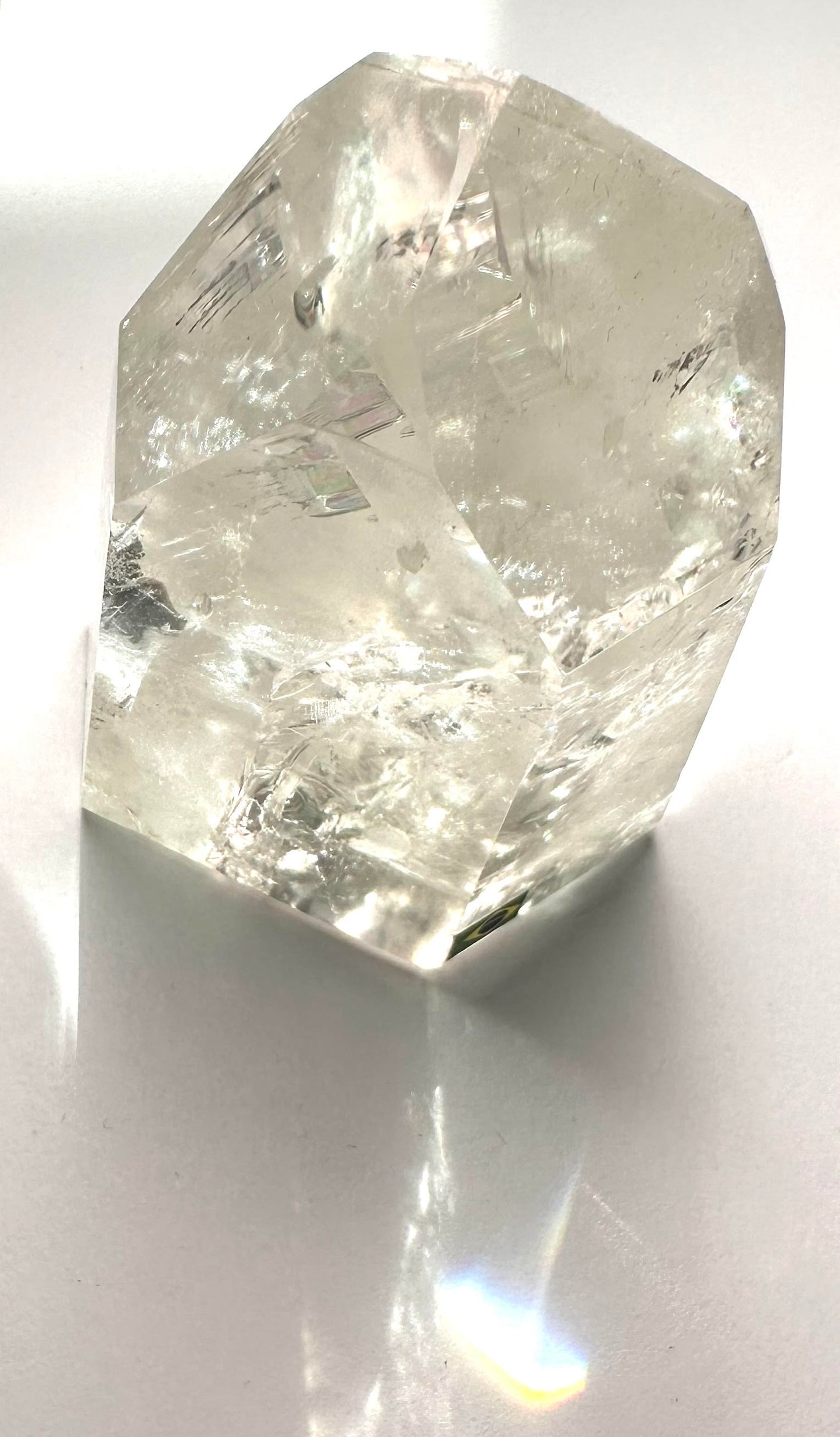 Lemurian Quartz Tower with Manifestation and Rainbows - 57x 80mm NC7342