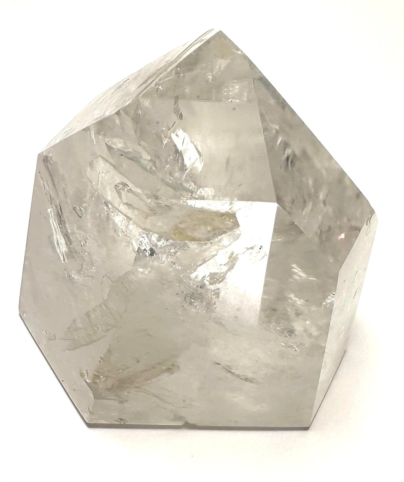 Lemurian Quartz Tower with Multiple Manifestations and Rainbows - 62 x 74mm NC7348