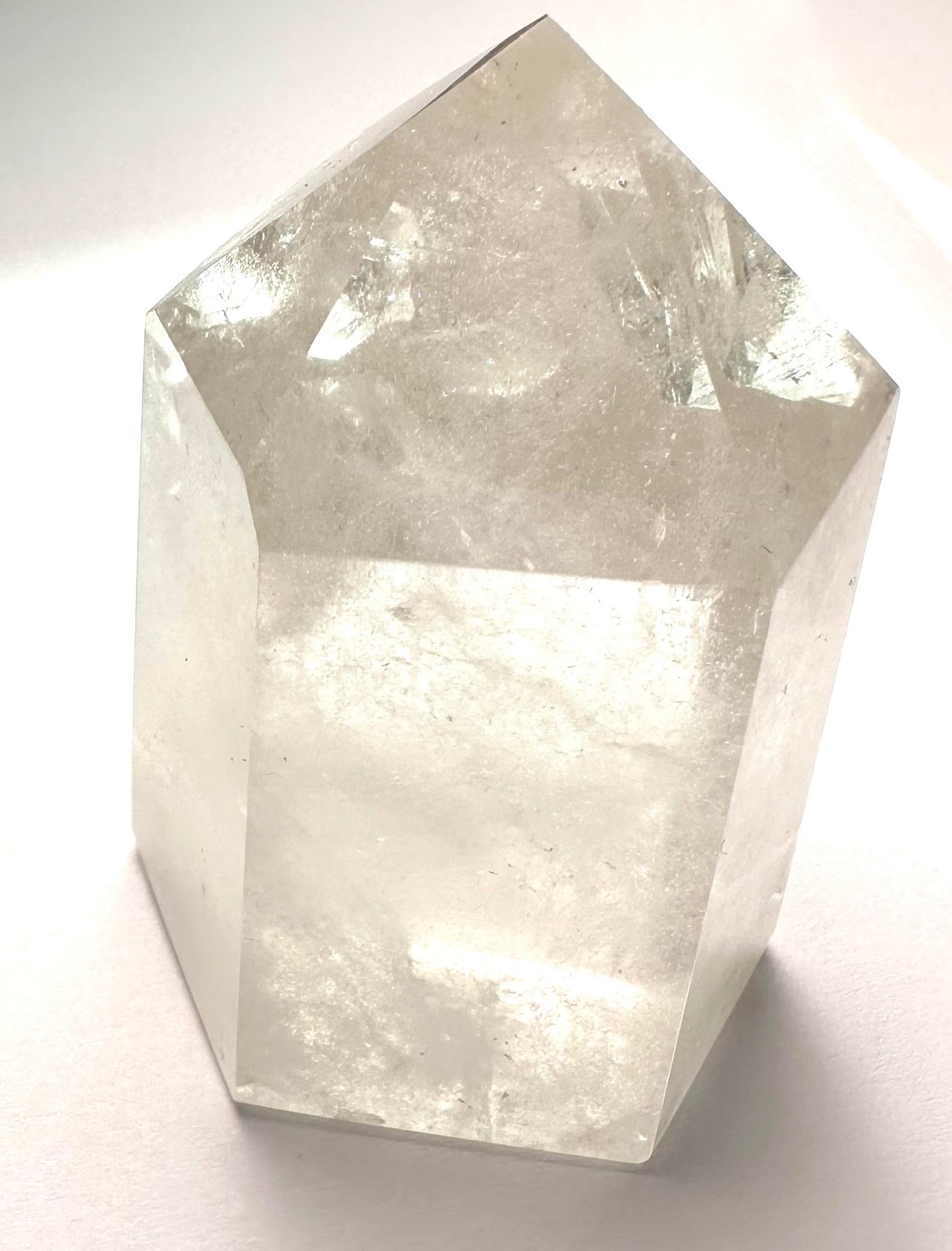 Lemurian Quartz Tower with Multiple Manifestations and Rainbows - 42 x 72mm NC7341