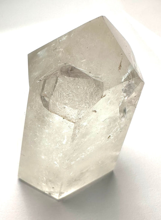 Lemurian Quartz Tower with Multiple Manifestations and Rainbows - 42 x 72mm NC7341