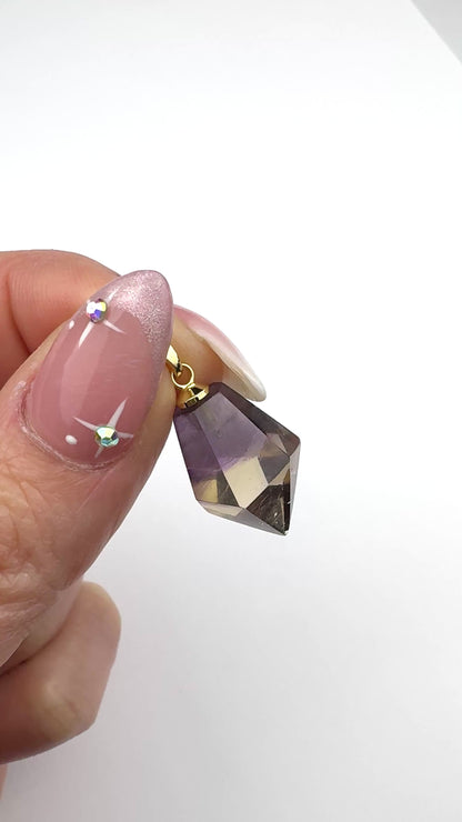 One of a Kind Ametrine Pendant 12 x 22mm appx. SP7634