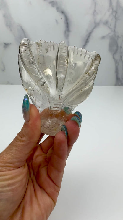 Master Carved Angel #888 Dragon Skull 2 1/2 x 3 x 1" - NC7650