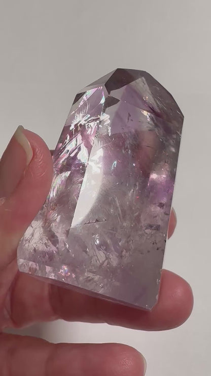 Bahia Amethyst Collector's Series Tower 1½" x 1¼" x 2¾" tall #NC7930