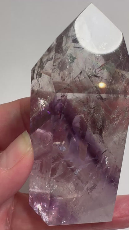 Collector Grade Bahia Amethyst Tower from Brazil 1⅝" x 1⅛" x 3¼" #NC7932