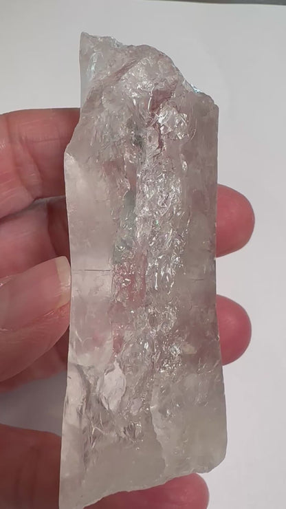 Lightning Strike Crystal with Manifestations & Rainbows Brazil - 3 1/4" #NC7906