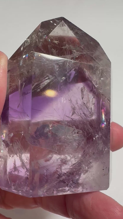 Bahia Amethyst Tower 3½" x 1⅞" x 1¼" | Bahia, Brazil | #NC7928