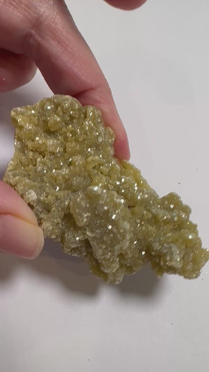 Golden Druzy Mica & Quartz Specimen 3" - #NC7918