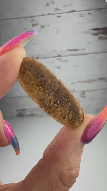 High Quality Lodalite Cabochon 14 x 37mm CAB7667