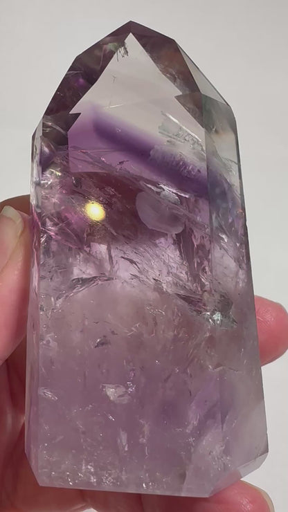 Bahia Amethyst Tower 3½" x 1⅞" x 1¼" | Bahia, Brazil | #NC7927