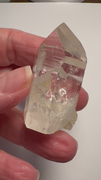 Lemurian Quartz Tower with Manifestation Crystal – 26 x 48 mm NC7738