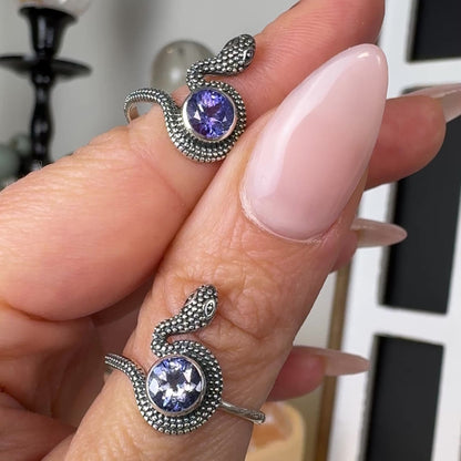 Tanzanite Serpent Ring - SP7661