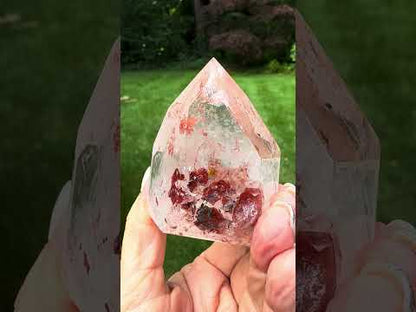 Gold Rush Lemurian- Quartz Crystal Tower-2 x 1 1/2"-NC7409