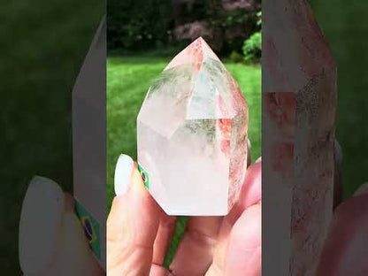 Gold Rush Lemurian- Quartz Crystal Tower-2 x 1 1/2"-NC7409