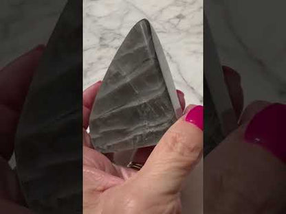 One of a Kind Purple Labradorite Polished Freeform Stone-3 x 2 1/2"