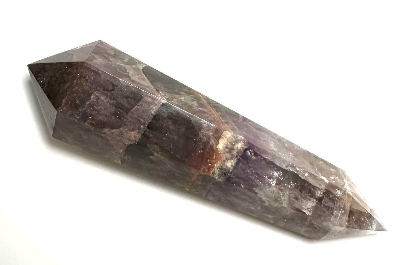 Super Seven Vogel Crystal Wand – Six Sided Vogel Cut 5 ¼” x 1 ½” NC7350