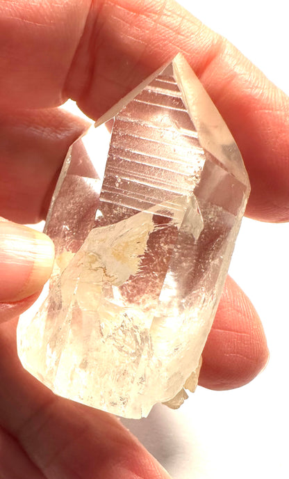 Lemurian Quartz Tower with Manifestation Crystal – 26 x 48 mm NC7738