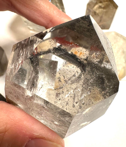 Wholesale Lodolite Quartz Parcel – 544g Natural Garden Quartz (8 Pieces) #Whole01